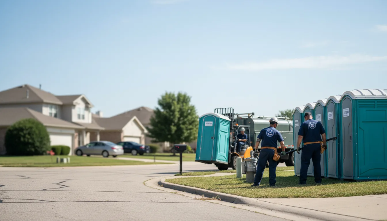 Porta Potty Rental in Liebenthal, KS near me